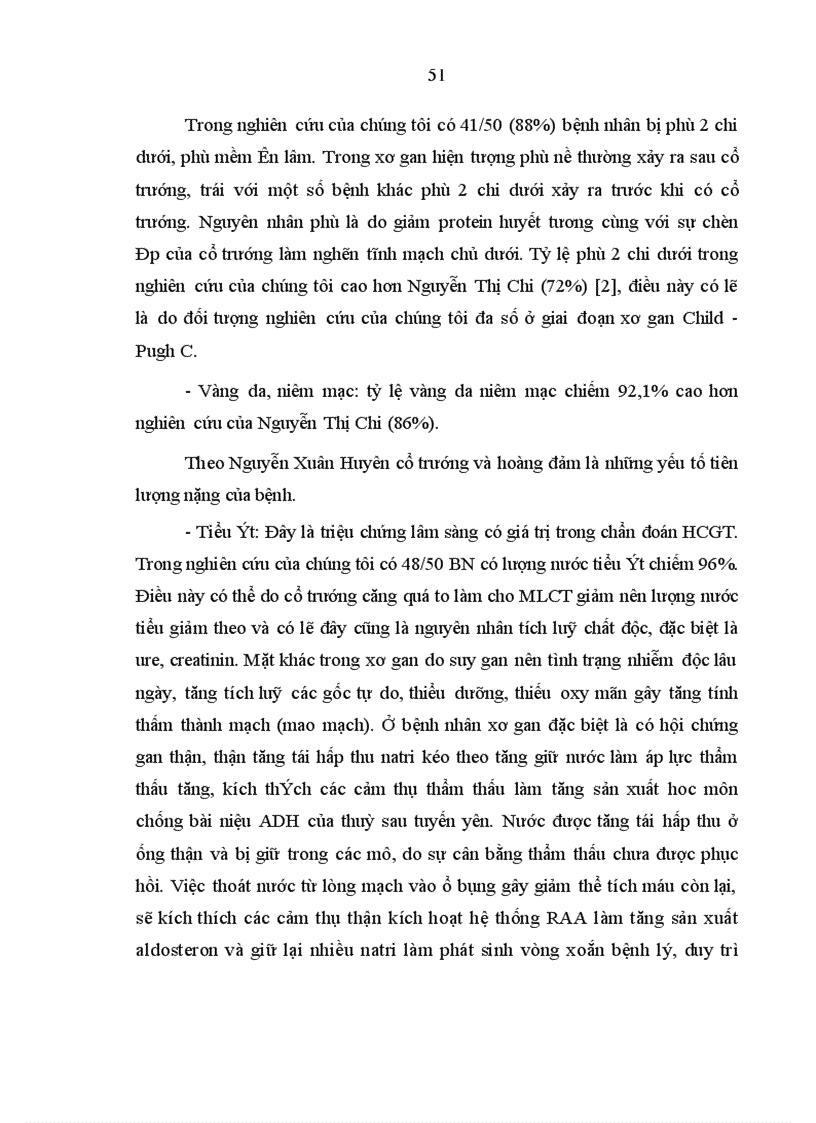 image for page Nghiên cứu đặc điểm lâm sàng một số xét nghiệm cận lâm sàng của bệnh nhân xơ gan có HCGT 4