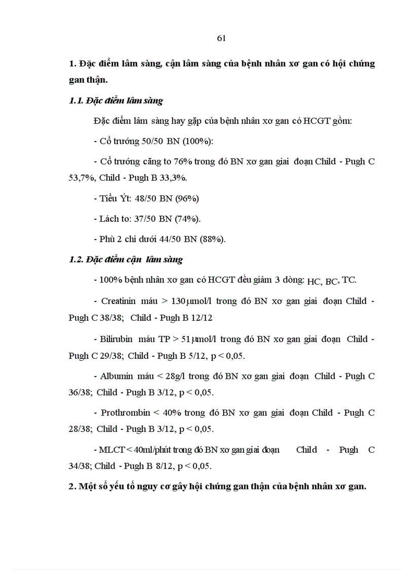 image for page Nghiên cứu đặc điểm lâm sàng một số xét nghiệm cận lâm sàng của bệnh nhân xơ gan có HCGT 4