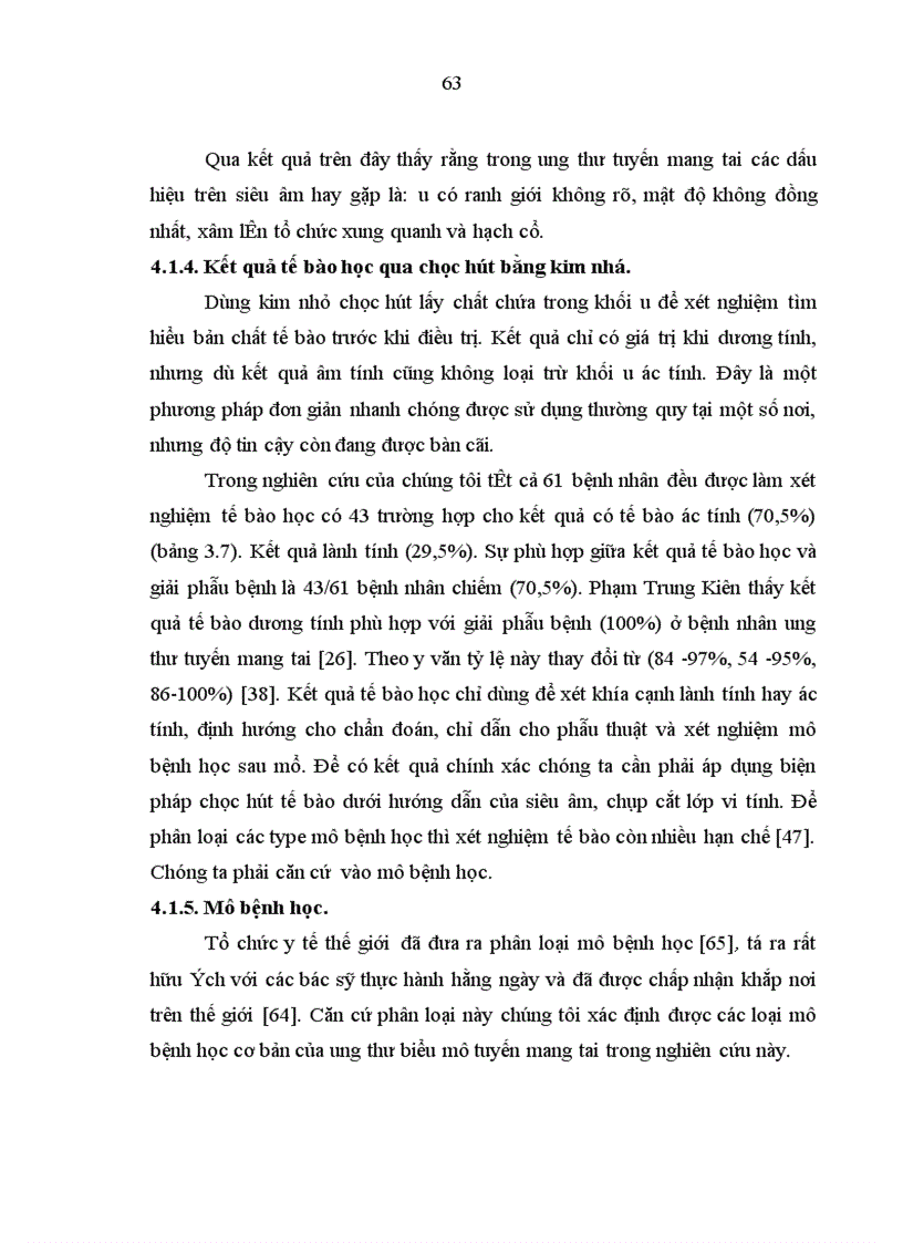 image for page Nhận xét đặc điểm lâm sàng cận lâm sàng và kết quả điều trị của ung thư tuyến mang tai tại bệnh viên k từ năm 2005 đến 2009