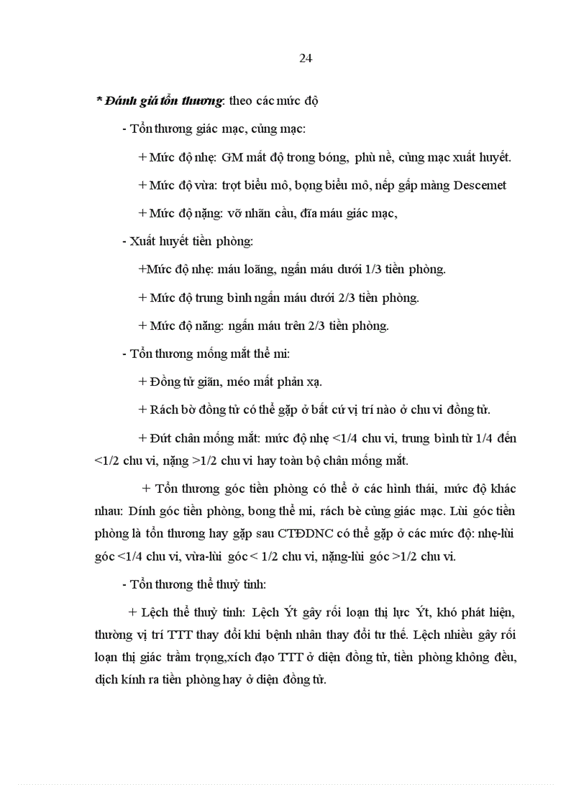 image for page Đặc điểm lâm sàng và kết quả điều trị ban đầu chấn thương đụng dập nhãn cầu tại Bệnh viện mắt Tung ương từ 2003 đến 2007