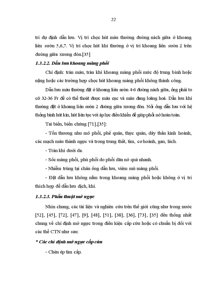 image for page Nghiên cứu ứng dụng phẫu thuật nội soi lồng ngực trong chẩn đoán và điều trị chấn thương ngực