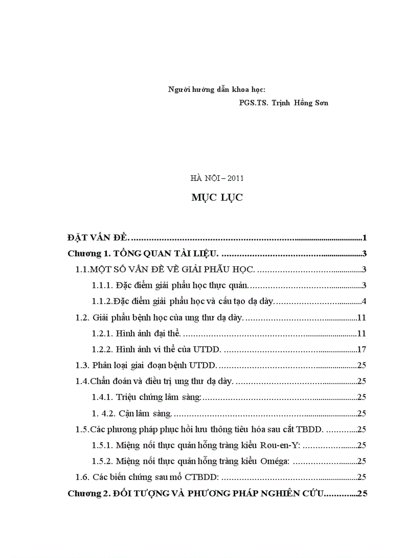 image for page Nghiên cứu triệu chứng lâm sàng cận lâm sàng ở bệnh nhân cắt toàn bộ dạ dày nạo vét hạch ở bệnh viện Việt Đức từ năm 2006 tới 201