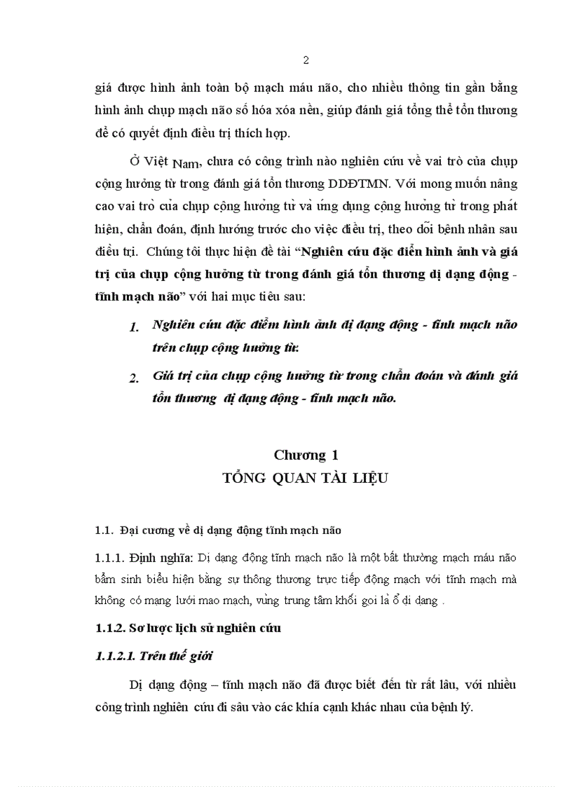image for page Nghiên cứu đặc điểm hình ảnh và giá trị của chụp cộng hưởng từ trong đánh giá tổn thương dị dạng động tĩnh mạch não