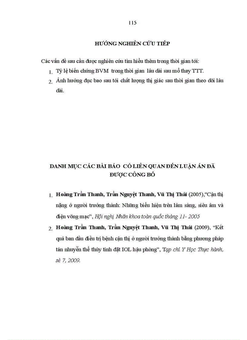 image for page Nghiên cứu đặc điểm lâm sàng cận lâm sàng của bệnh cận thị người trưởng thành và kết quả điều trị bằng phương pháp tán nhuyễn thể thủy tinh