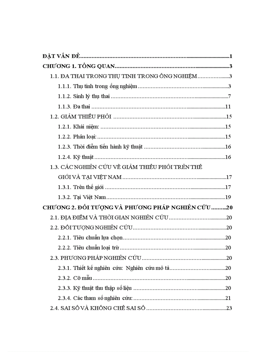 image for page Đánh giá kết quả giảm thiểu phôi chọn lọc tại Bệnh viện Phụ sản Trung ương từ 01 01 2004 đến 31 12 2008 3