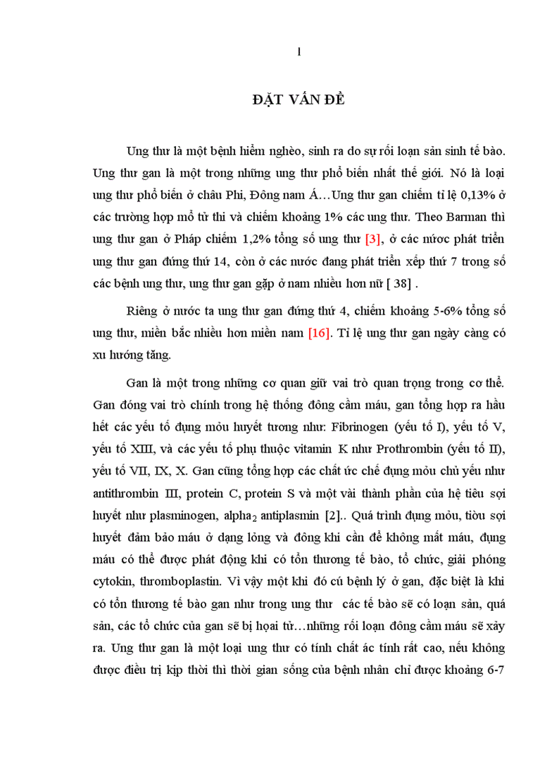 image for page Nghiên cứu đặc điểm đông máu ở bệnh nhân ung thư gan nguyên phát điều trị tại Trung tâm y học hạt nhân ung bướu Bệnh viện Bạch Mai