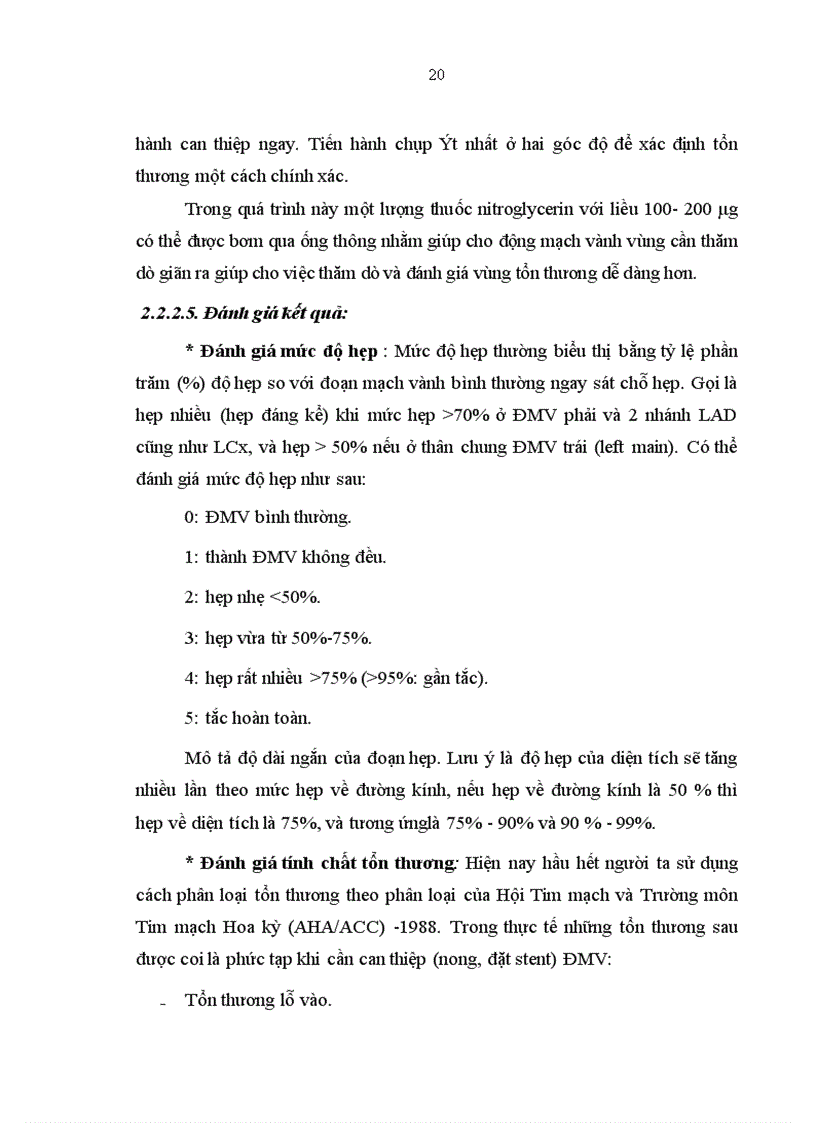 image for page Vai trò của siêu âm trong lòng mạch IVUS trong việc đánh giá mức độ tổn thương mạch vành tại chỗ chia đôi 1