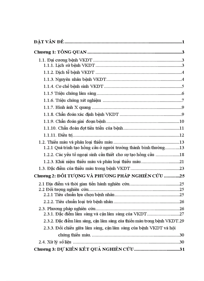 image for page Nghiên cứu đặc điểm của hội chứng thiếu máu và một số yếu tố liên quan trong bệnh viêm khớp dạng thấp 4