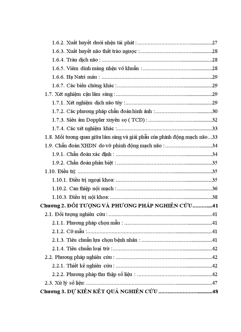 image for page Nghiên cứu đặc điểm lâm sàng và hình ảnh học của bệnh nhân xuất huyết dưới nhện do vỡ phình động mạch thông trước tại khoa thần kinh bệnh viện Bạch Mai 1