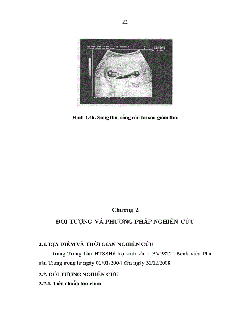 image for page Đánh giá kết quả giảm thiểu phôi chọn lọc tại Bệnh viện Phụ sản Trung ương từ 01 01 2004 đến 31 12 2008 4