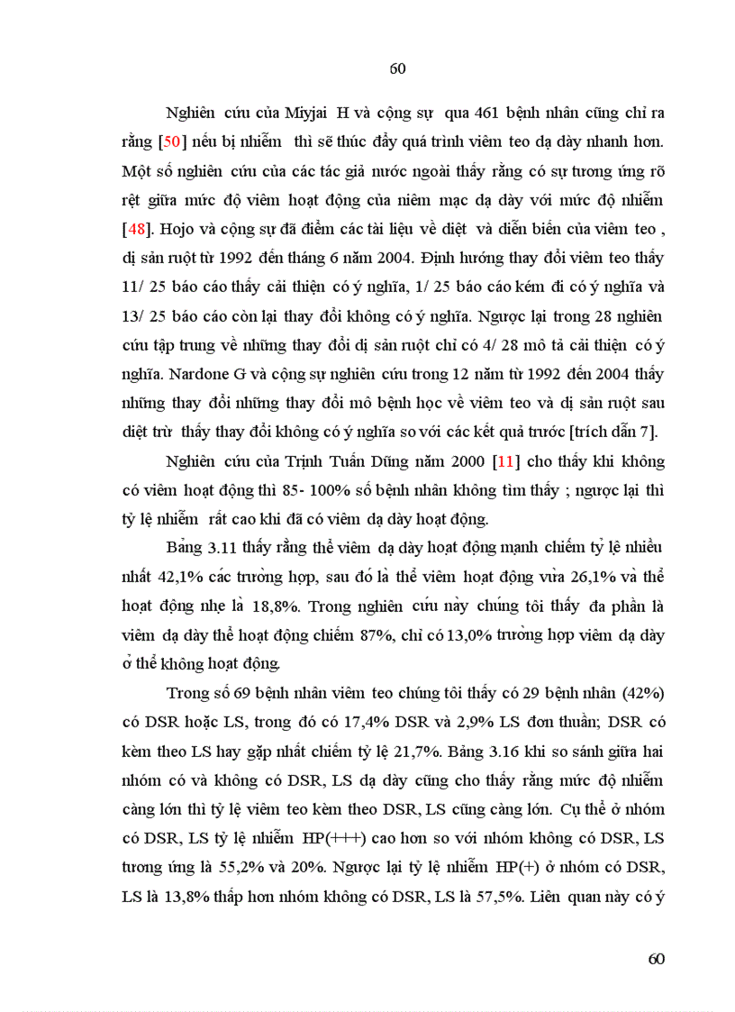 image for page Nghiên cứu đặc điểm lâm sàng nội soi mô bệnh học nhiễm các týp Helicobacter pylori trong viêm teo niêm mạc dạ dày