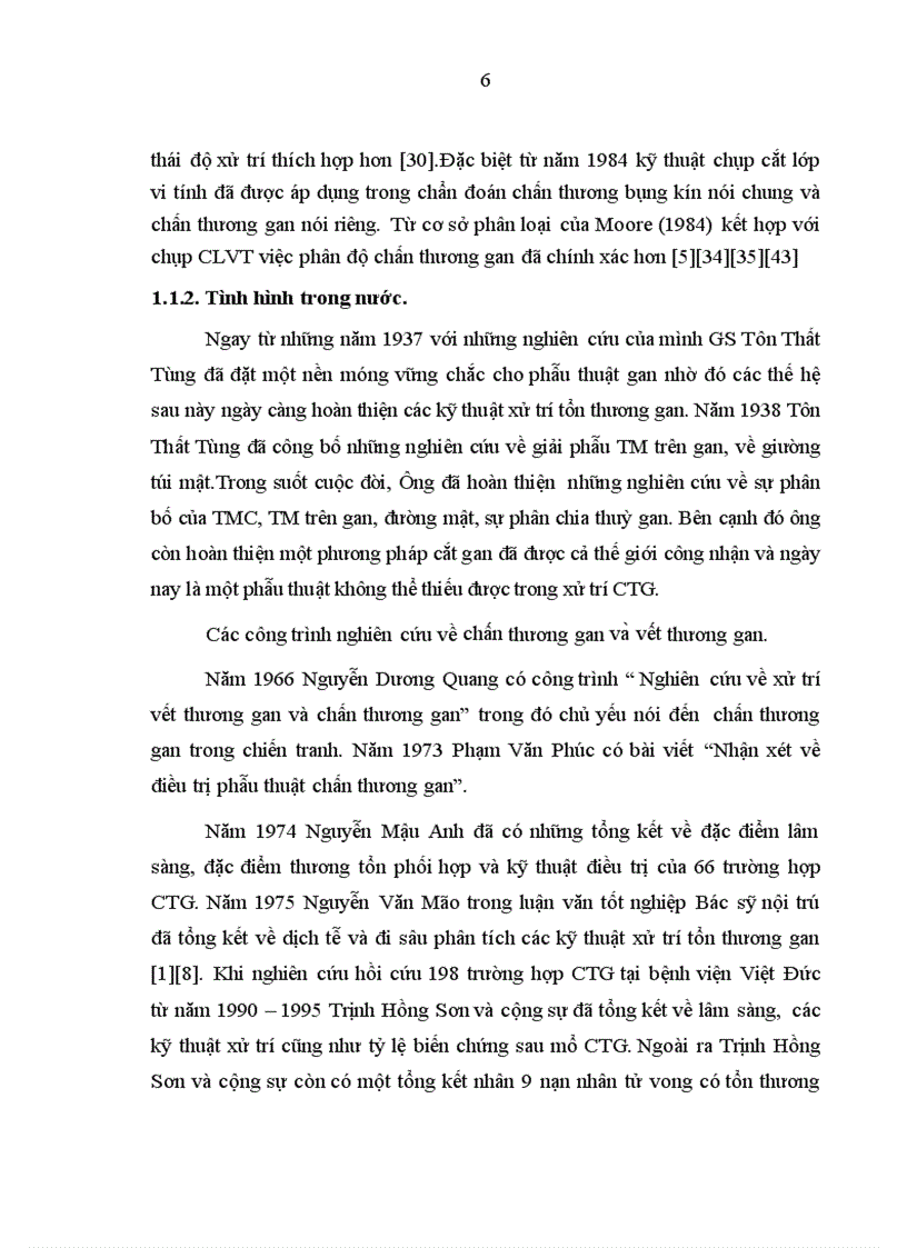 image for page Đánh giá kết quả phẫu thuật của chấn thương và vết thương gan tại Bệnh viện Hữu Nghị Việt Đức