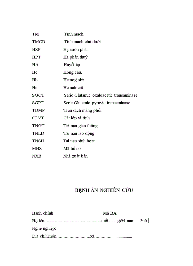 image for page Đánh giá kết quả phẫu thuật của chấn thương và vết thương gan tại Bệnh viện Hữu Nghị Việt Đức