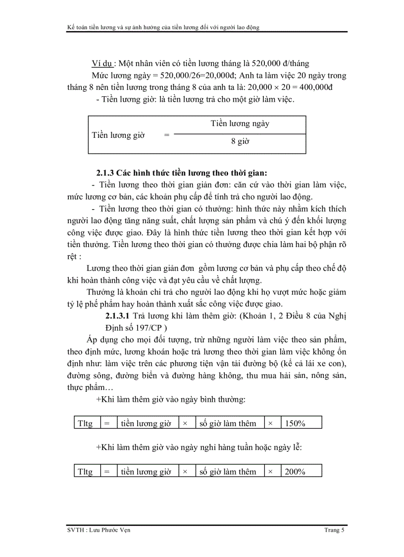 image for page Kế toán tiền lương và sự ảnh hưởng của tiền lương đối với người lao động