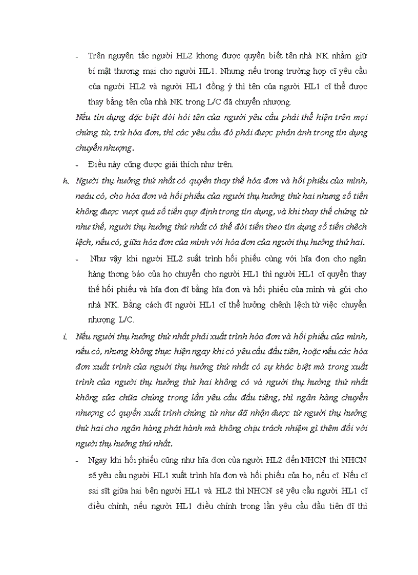 image for page Ucp 600 và các điều khoản liên quan đến thư tín dụng có thể chuyển nhượng được transferable l c