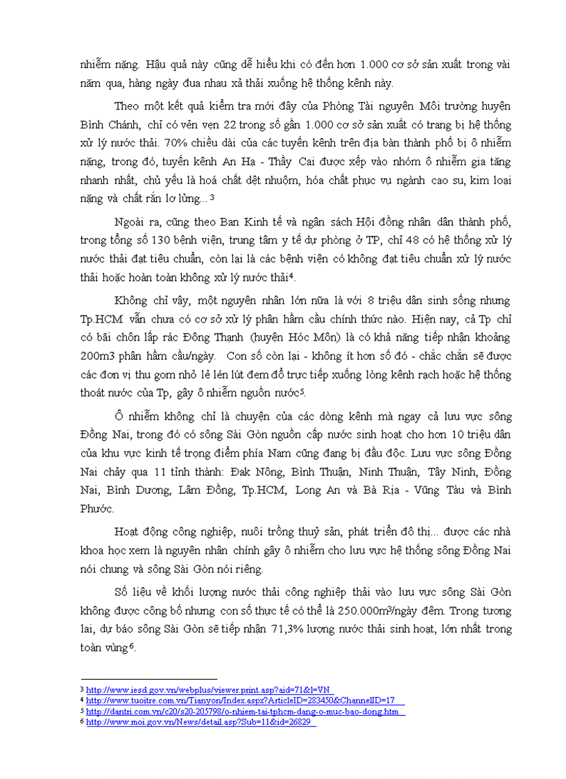 image for page Ônhiễm môi trường tại thành phố HỒ CHÍ MINH và giải pháp khắc phục