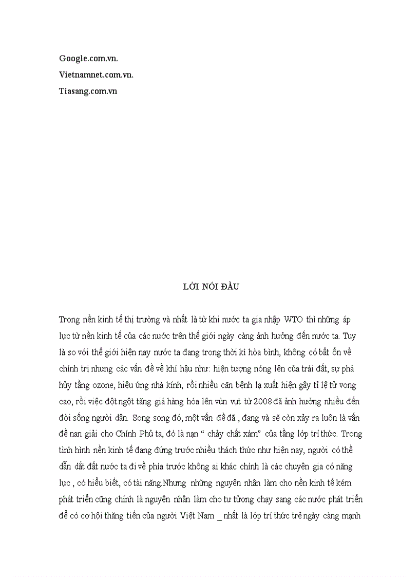 image for page Nạn chảy máu chất xám ở việt nam thực trạng và giải pháp cải thiện