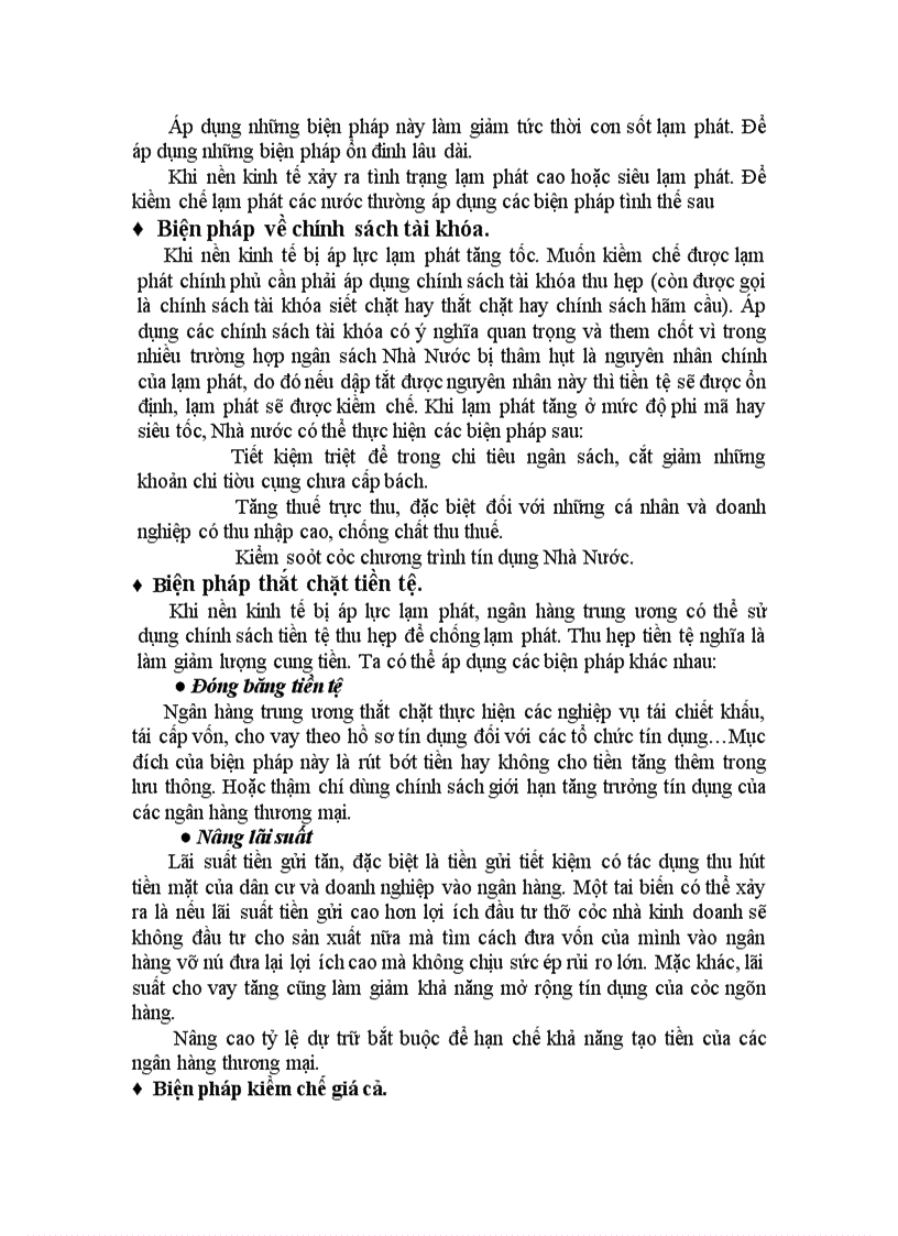 image for page Tìm hiểu về lạm phát trong nền kinh tế 1