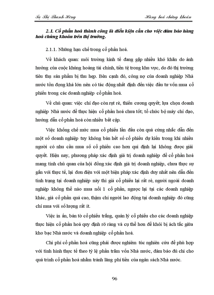 image for page Các biện pháp nhằm đa dạng hoá và đảm bảo chất lượng hàng hoá trên thị trường chứng khoán