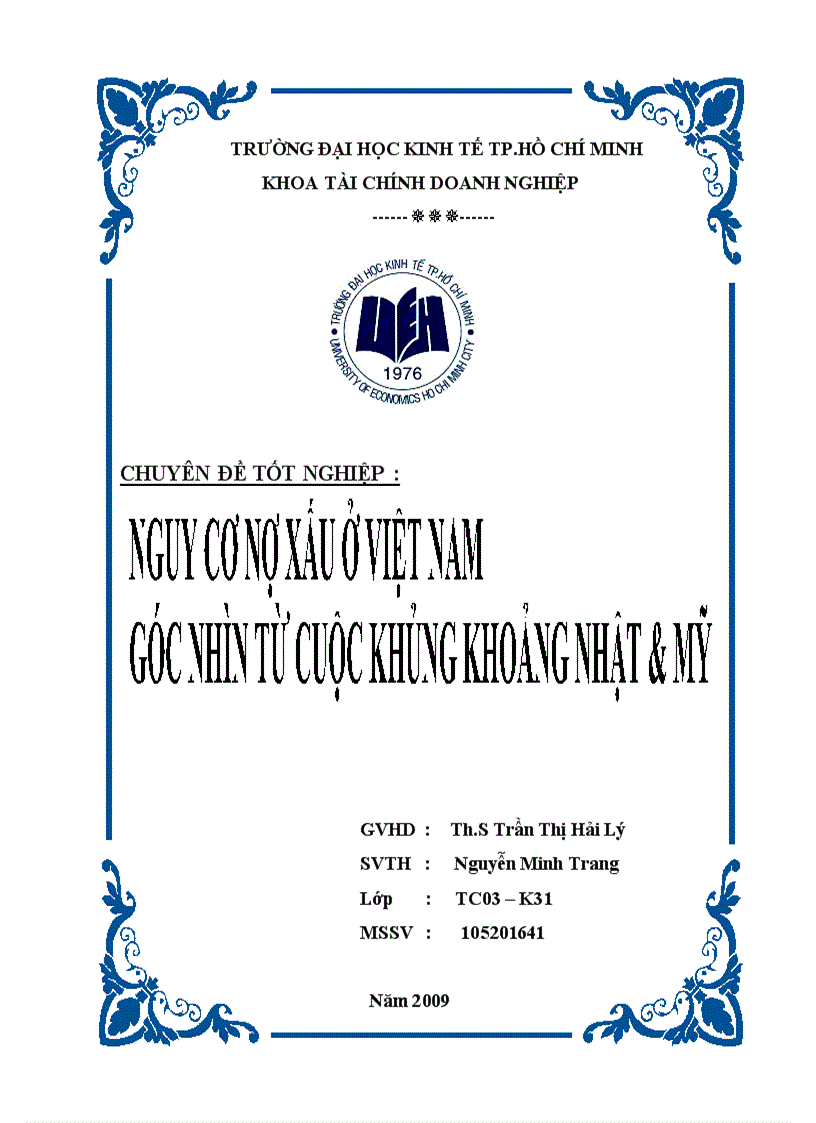 image for page Nguy cơ nợ xấu ở VN góc nhìn từ cuộc khủng hoảng Nhật Mỹ