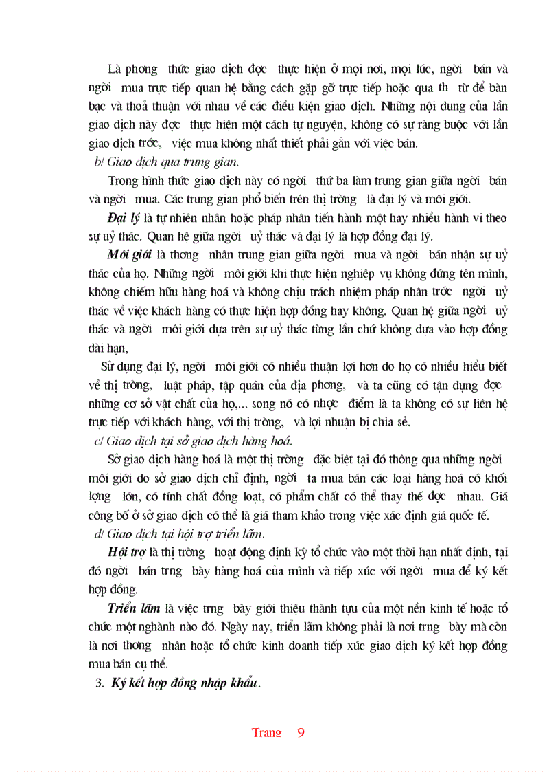 image for page Thực trạng và một số giải pháp hoàn thiện hoạt động nhập khẩu ở Công ty XNK và kỹ thuật bao bì