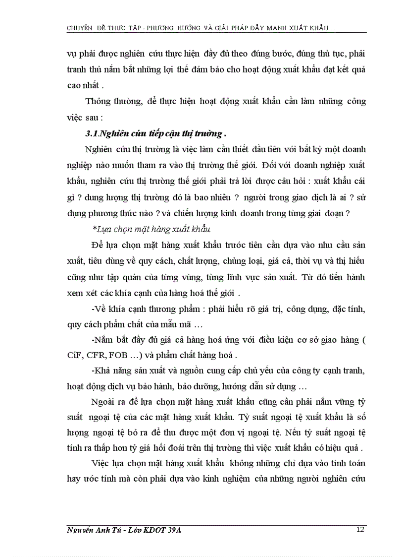 image for page Phương hướng và giải pháp nhằm đẩy mạnh hoạt động xuất khẩu chè tại Tổng Công Ty chè Việt Nam