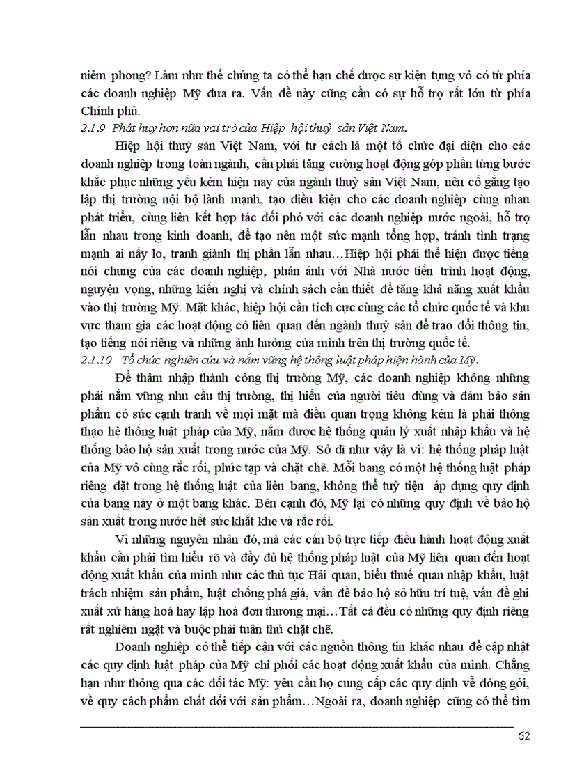 image for page Thực trạng xuất khẩu thuỷ sản của Việt Nam vào thị trường Mỹ thời gian qua