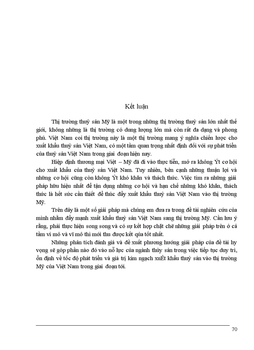 image for page Thực trạng xuất khẩu thuỷ sản của Việt Nam vào thị trường Mỹ thời gian qua