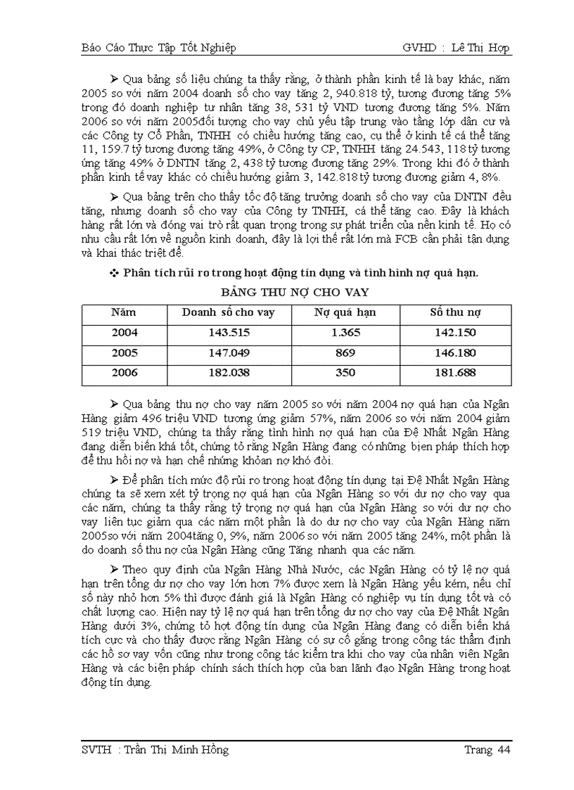 image for page Quá trình nghiệp vụ tín dụng và thẩm định tín dụng cho khách hàng cá nhân tại nh TMCP ĐỆ NHẤT
