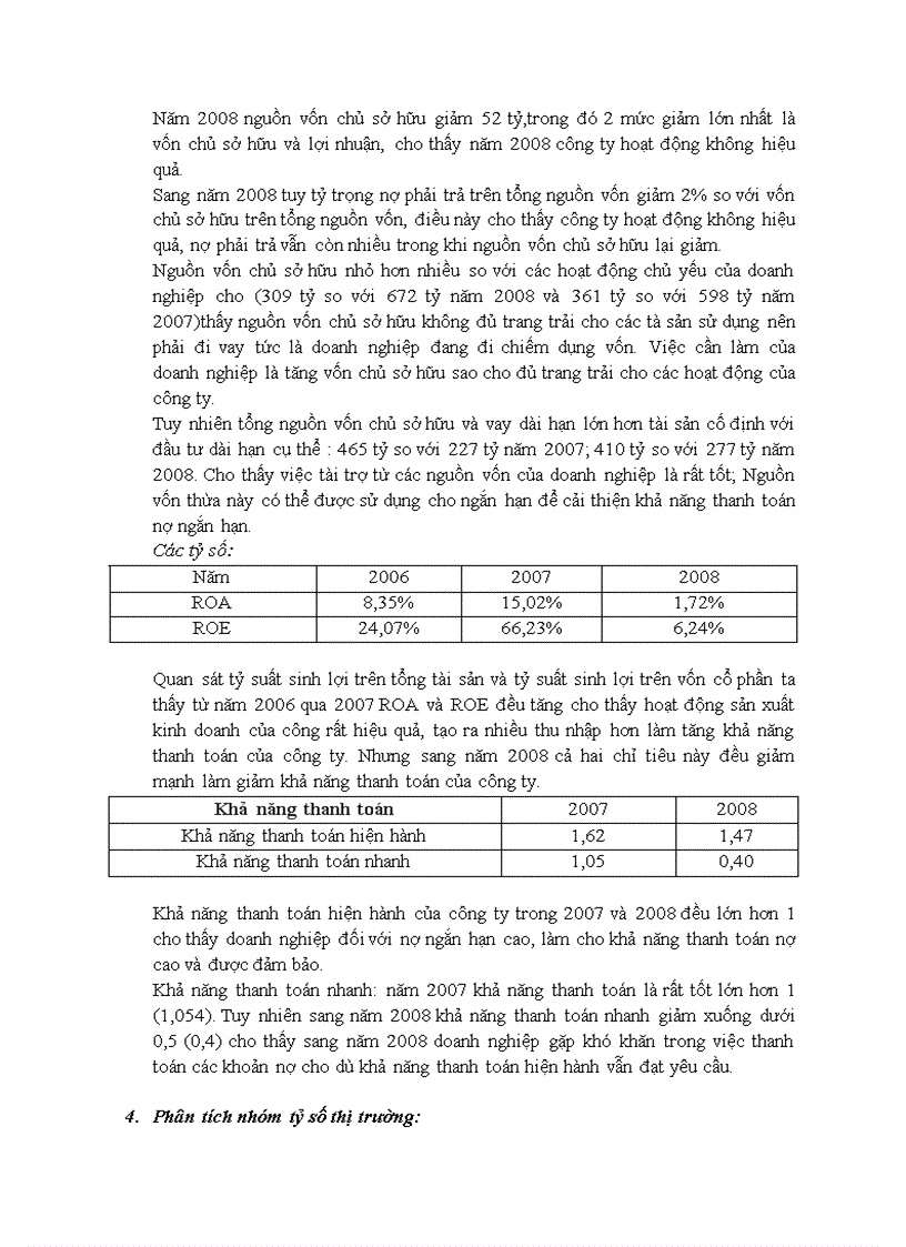 image for page Bài phân tích tài chính công ty cổ phần dầu thực vật TƯỜNG AN 1