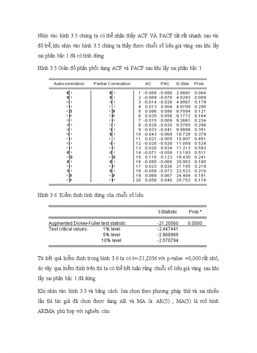 image for page Phân tích các nhân tố tác động và dự báo giá vàng việt nam kiểm định tính hiệu quả của yếu tố thông tin trên thị trường vàng tiếp cận bằng mô hình vởi phương pháp hồi quy hai bước và các dạng mô hình arch garch 1