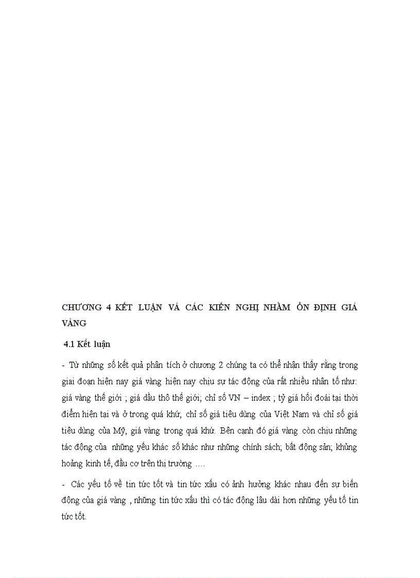 image for page Phân tích các nhân tố tác động và dự báo giá vàng việt nam kiểm định tính hiệu quả của yếu tố thông tin trên thị trường vàng tiếp cận bằng mô hình vởi phương pháp hồi quy hai bước và các dạng mô hình arch garch 1