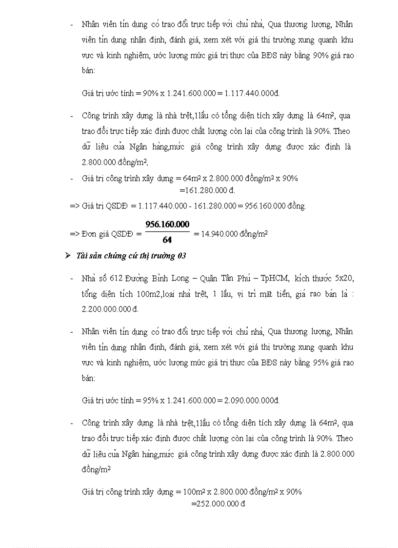image for page Thực trạng việc sử dụng phương pháp so sánh để định giá bất động sản trong mục đích cho vay thế chấp tại Ngân Hàng Phát Triển Nhà Đồng Bằng Sông Cửu Long Chi Nhánh Sài Gòn