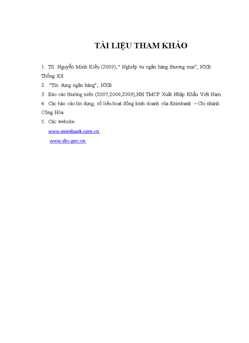 image for page Phân tích rủi ro trong hoạt động tín dụng tại ngân hàng tmcp xuất nhập khẩu việt nam chi nhánh cộng hòa EXIMBANK CH