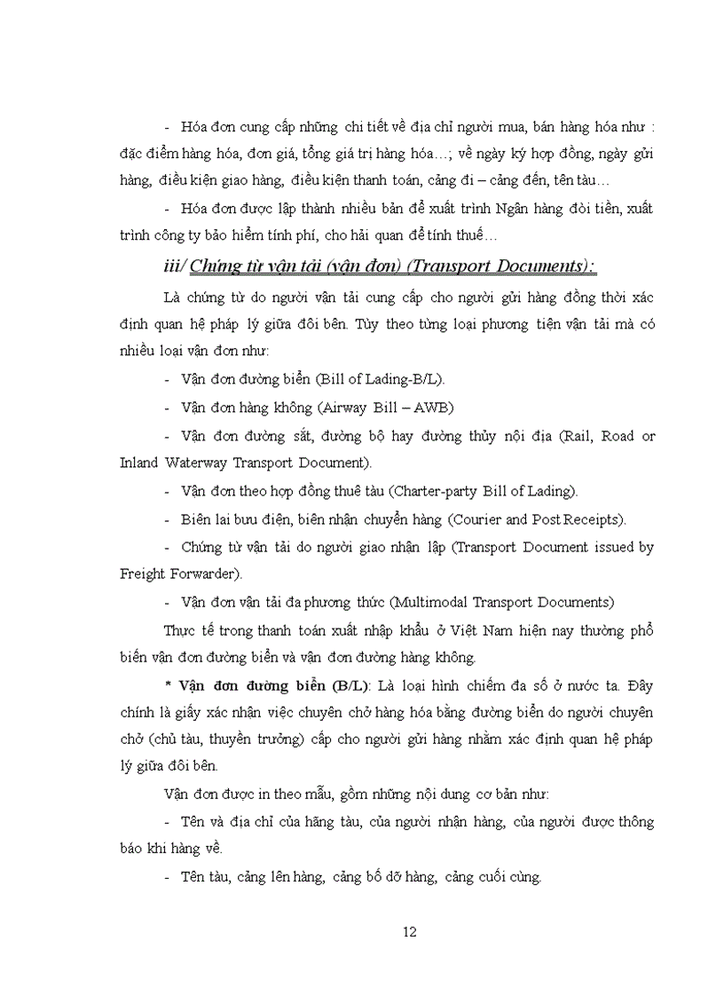 image for page Rủi ro trong phương thức thanh toán tín dụng chứng từ và các biện pháp phòng ngừa và hạn chế rủi ro