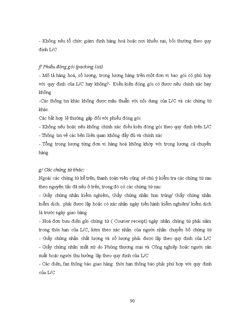image for page Rủi ro trong phương thức thanh toán tín dụng chứng từ và các biện pháp phòng ngừa và hạn chế rủi ro