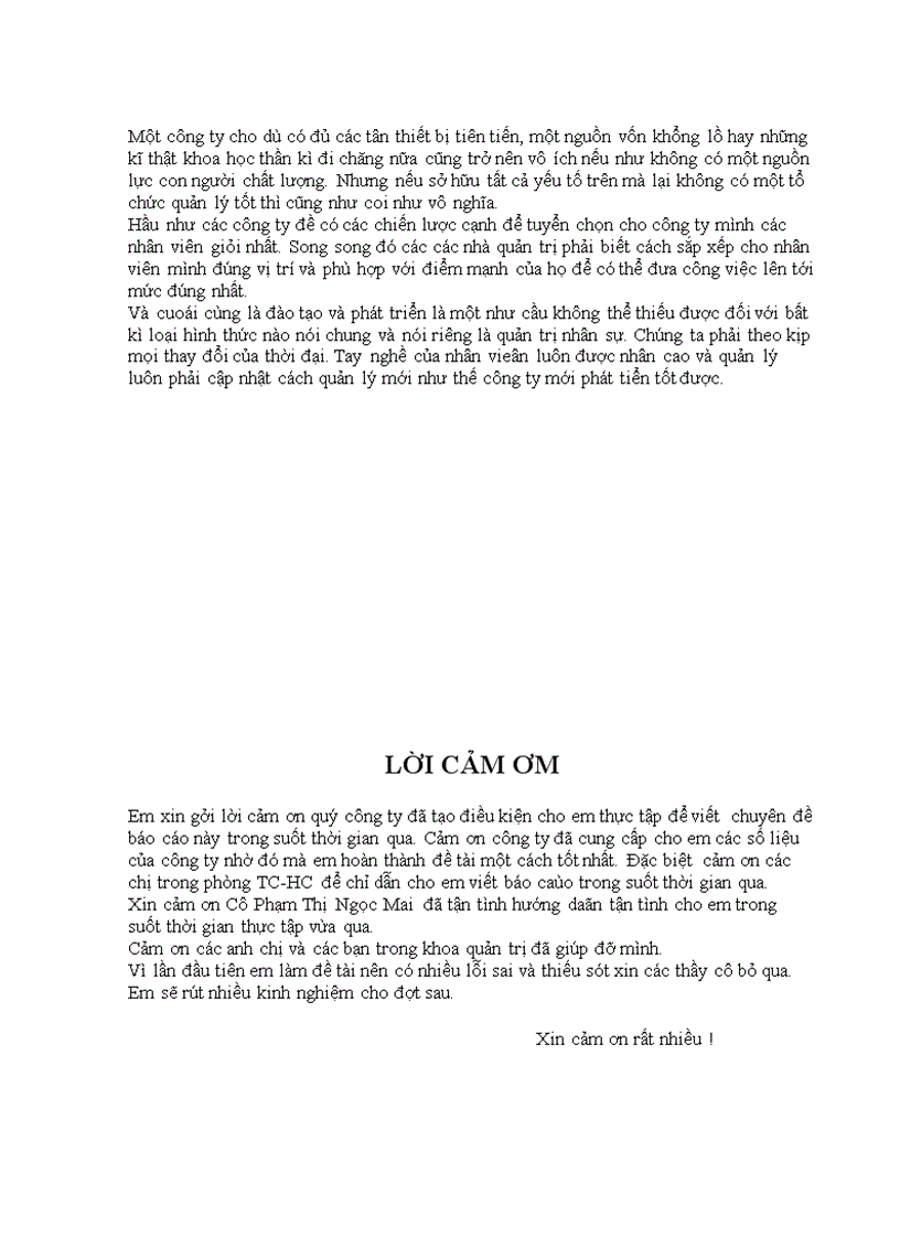 image for page Tuyển dụng và sử dụng nguồn nhân lực hợp lý công ty quản lý công trình đô thị sài gòn