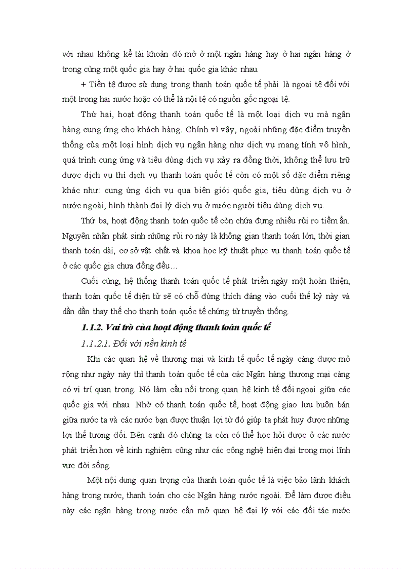 image for page Giải pháp nhằm hoàn thiện hoạt động thanh toán quốc tế tại chi nhánh ngân hàng nông nghiệp và phát triển nông thôn bình chánh
