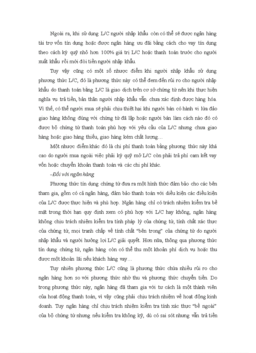 image for page Giải pháp nhằm hoàn thiện hoạt động thanh toán quốc tế tại chi nhánh ngân hàng nông nghiệp và phát triển nông thôn bình chánh