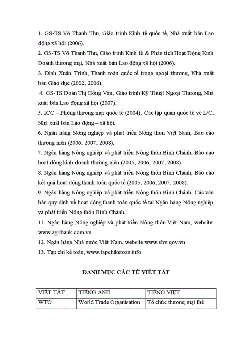 image for page Giải pháp nhằm hoàn thiện hoạt động thanh toán quốc tế tại chi nhánh ngân hàng nông nghiệp và phát triển nông thôn bình chánh