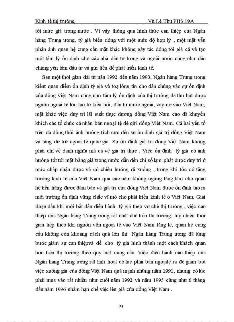 image for page Quá trình điều hành chính sách tỷ giá ở Việt Nam