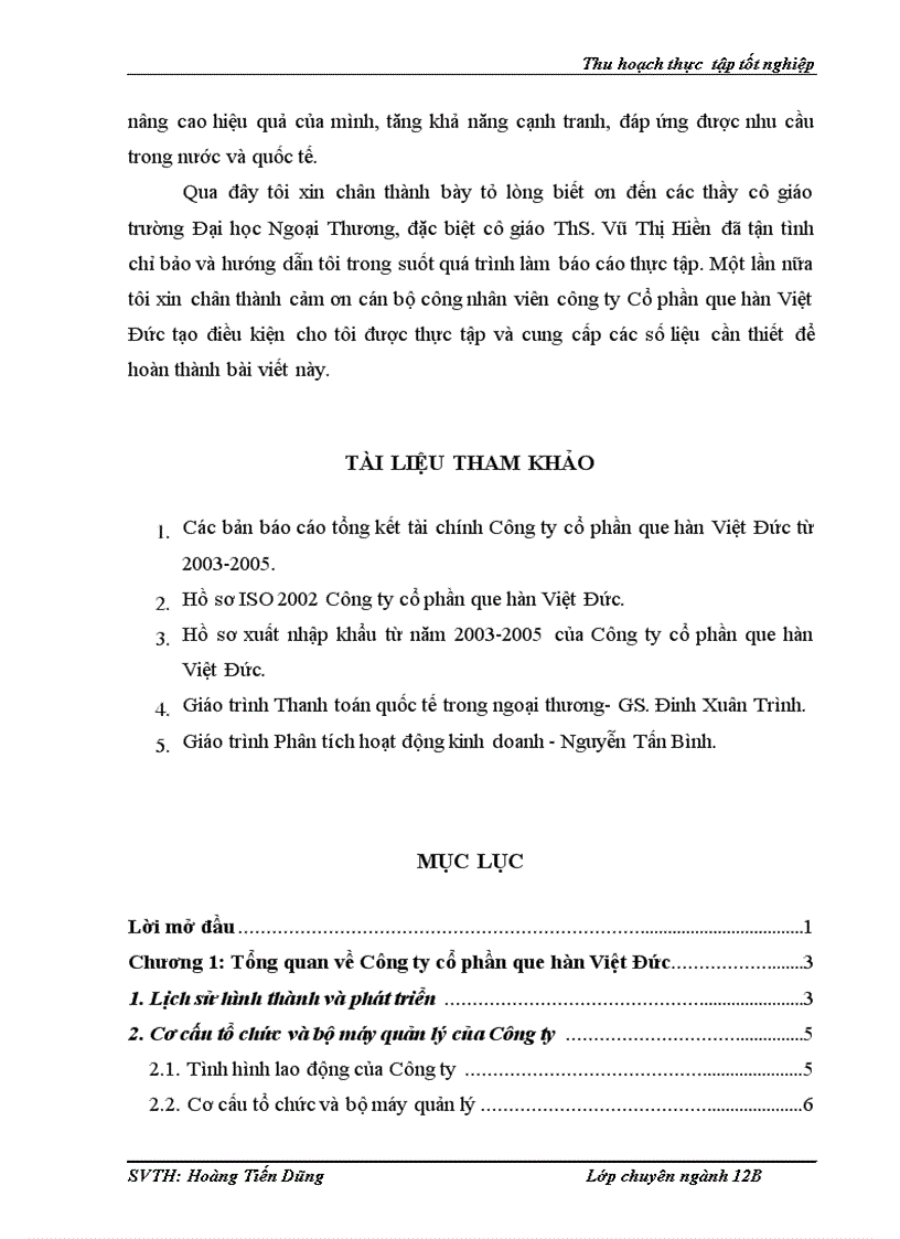 image for page Hoạt động sản xuất và xuất nhập khẩu của Công ty cổ phần que hàn điện Việt Đức ViWelCo thực trạng và giải pháp