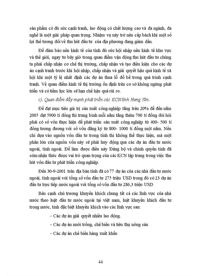 image for page Một số giải pháp tăng cường thu hút đầu tư trực tiếp FDI nhằm hình thành và phát triển các KCN tập trung trên địa bàn tỉnh Hưng Yên