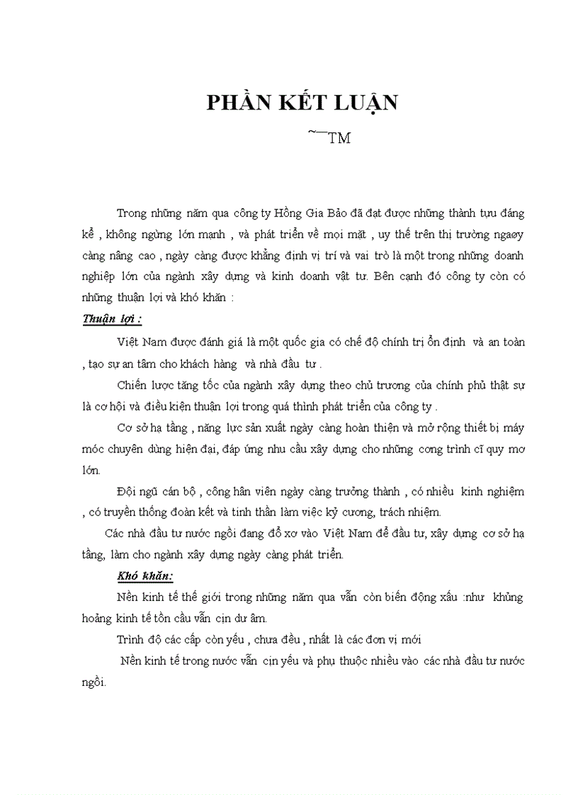 image for page Phân tích hoạt động kinh doanh của công ty cổ phần tư vấn đầu tư HOÀNG GIA BẢO