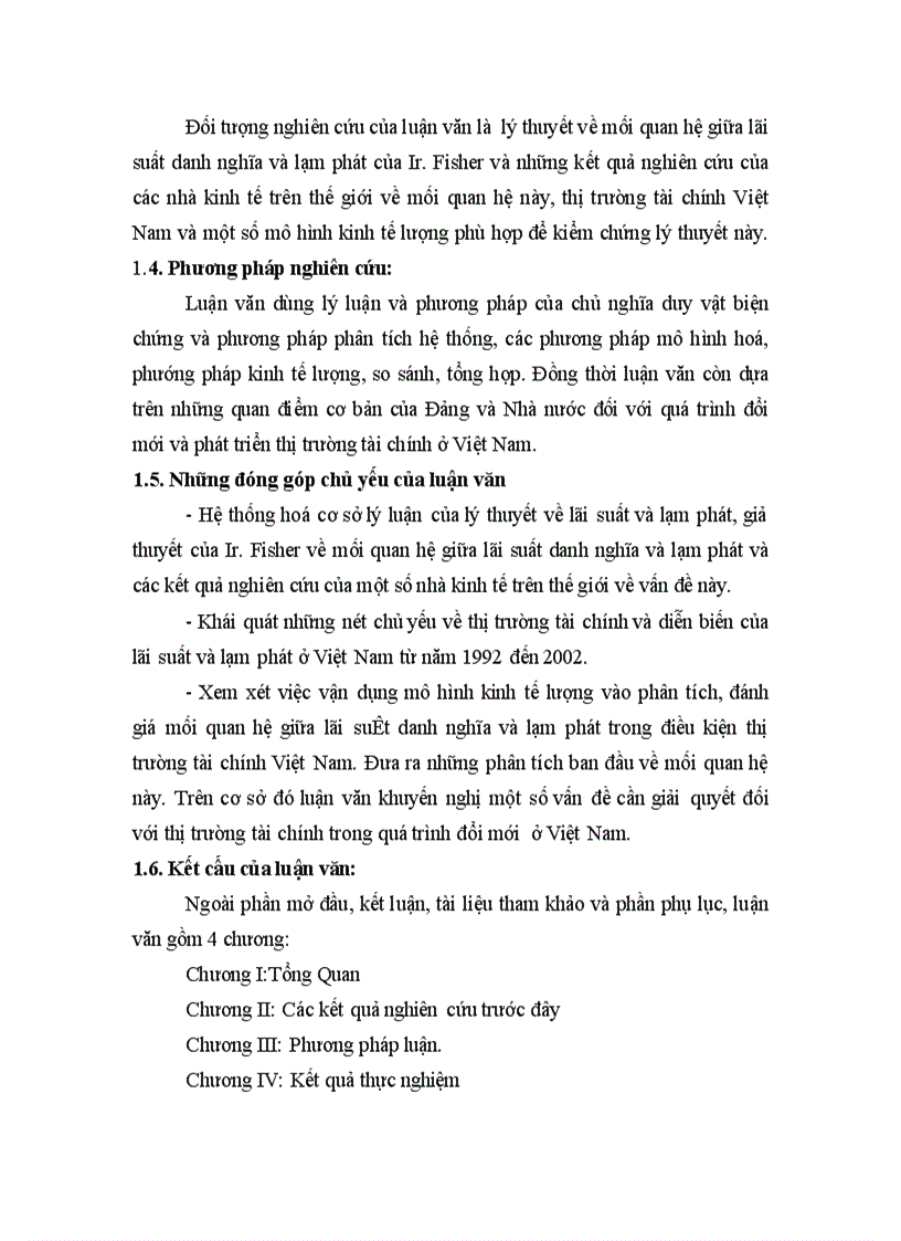 image for page Phân tích lãi suất danh nghĩa và lạm phát trong đổi mới tài chính ở Việt Nam