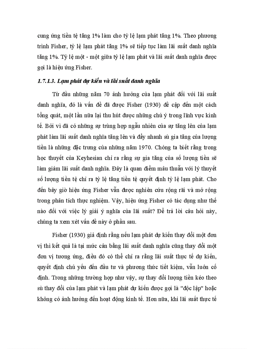 image for page Phân tích lãi suất danh nghĩa và lạm phát trong đổi mới tài chính ở Việt Nam