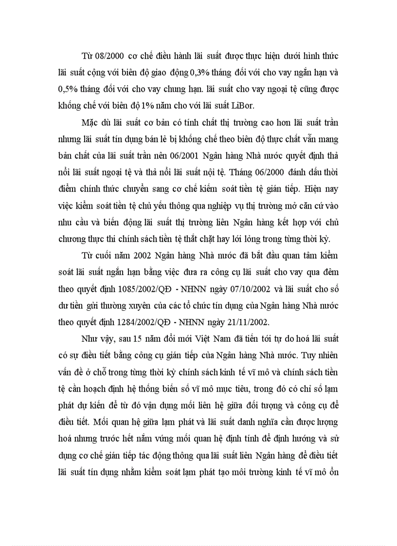 image for page Phân tích lãi suất danh nghĩa và lạm phát trong đổi mới tài chính ở Việt Nam