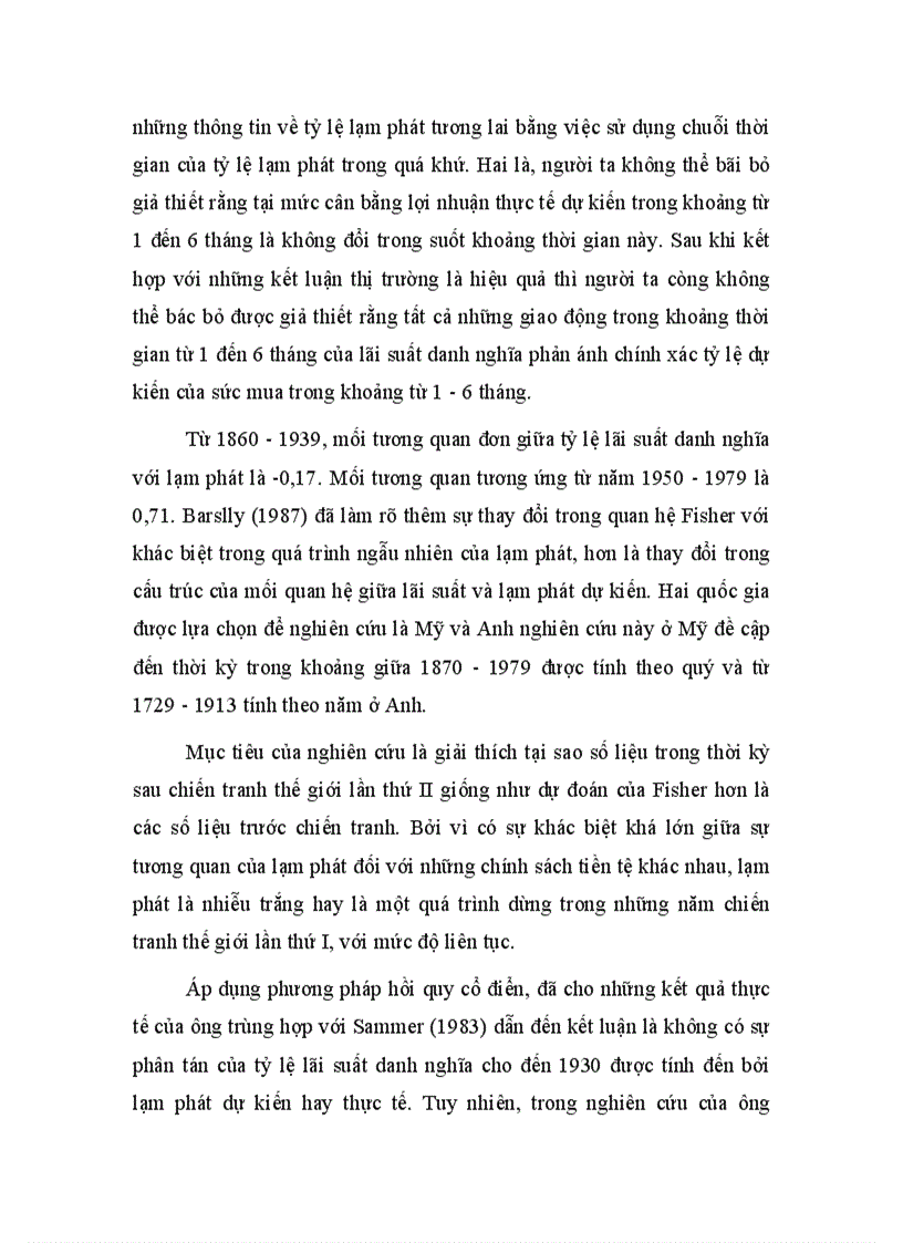 image for page Phân tích lãi suất danh nghĩa và lạm phát trong đổi mới tài chính ở Việt Nam