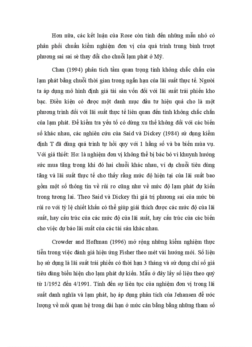 image for page Phân tích lãi suất danh nghĩa và lạm phát trong đổi mới tài chính ở Việt Nam