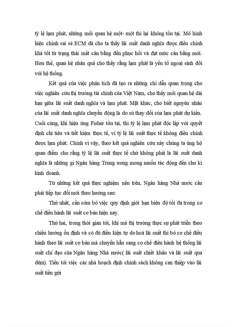 image for page Phân tích lãi suất danh nghĩa và lạm phát trong đổi mới tài chính ở Việt Nam